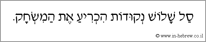 עברית: סל שלוש נקודות הכריע את המשחק.